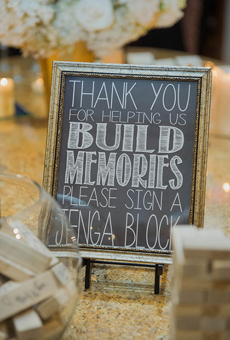 creative ways for guests to bless the newly wed